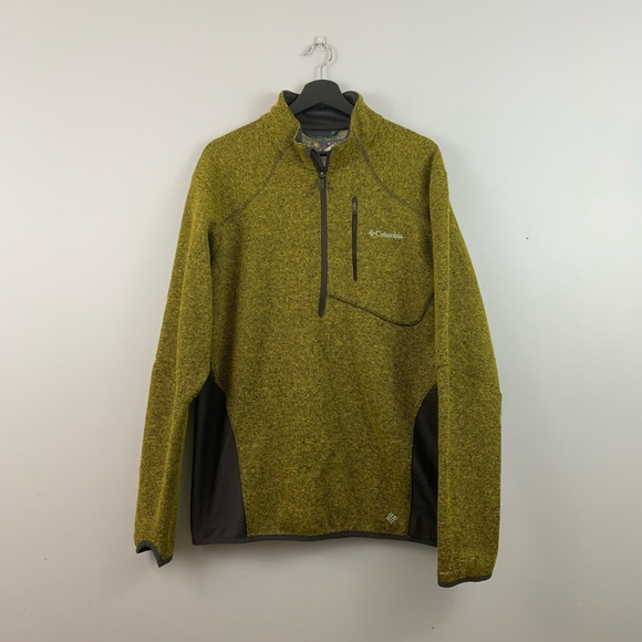 Columbia Other - Columbia | Mustard Yellow & Gray Quarter Zip